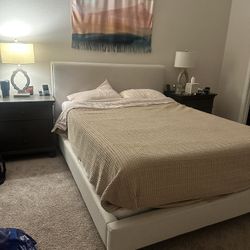 Bed Frame With Mattress 