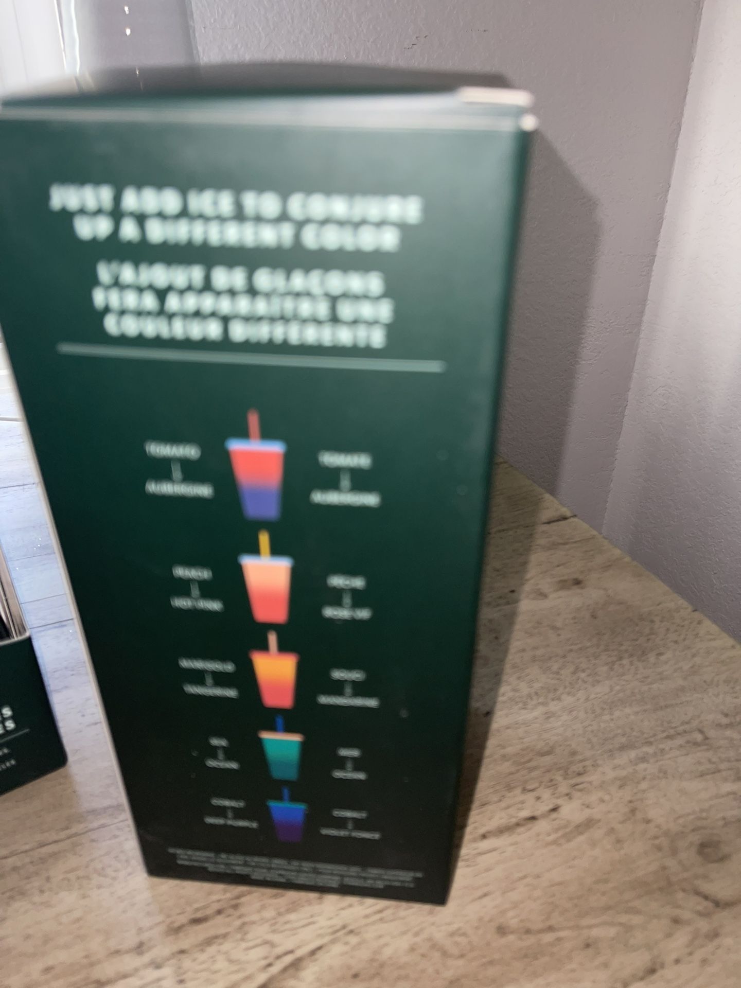 New In The Box Cold Color Changing Cups