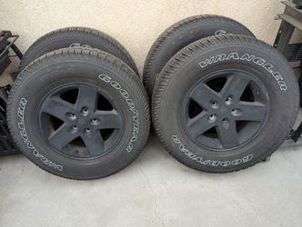 Goodyear Wrangler ATs With JK Wheels