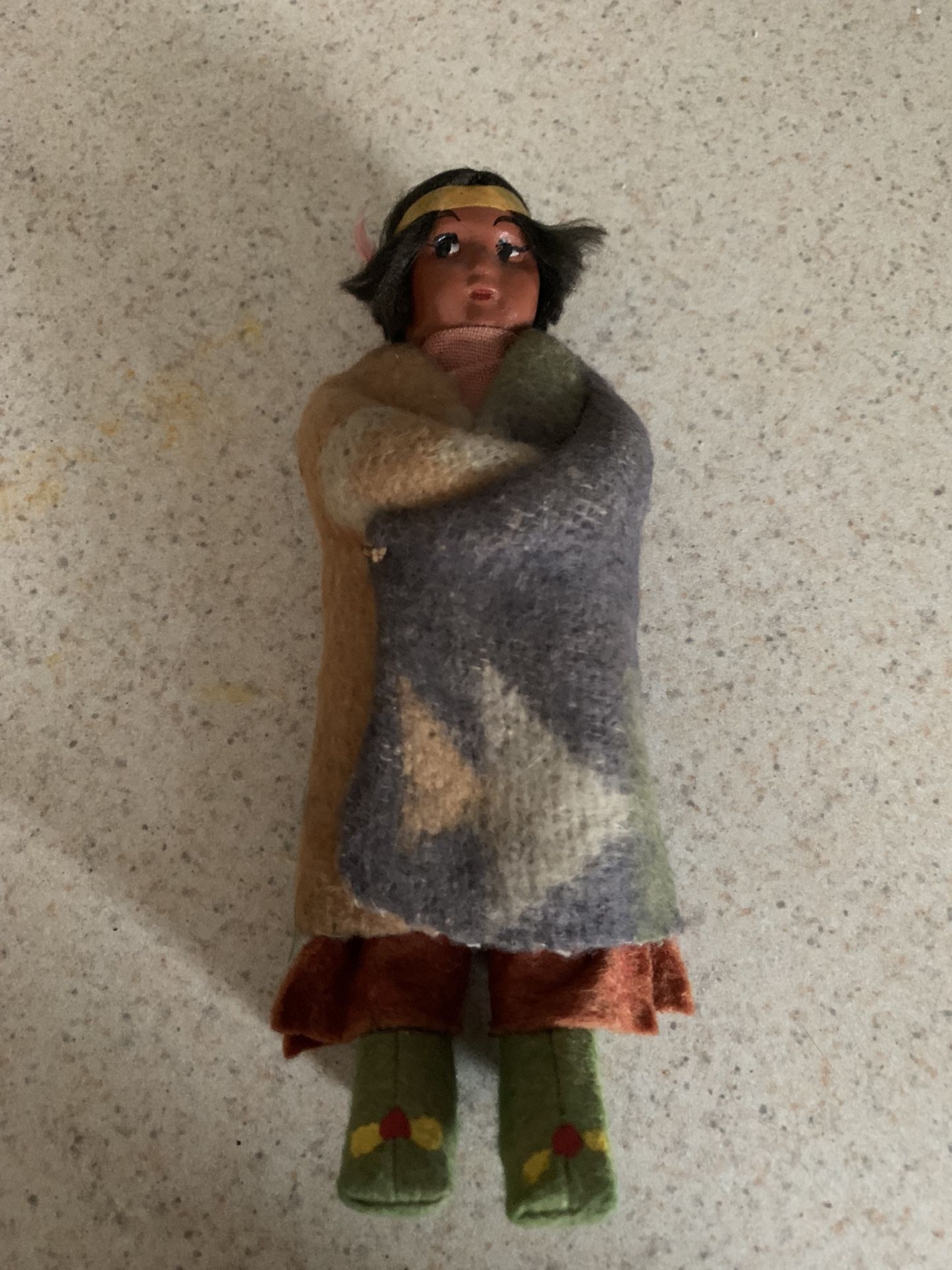 Vintage Skookum Native American Doll