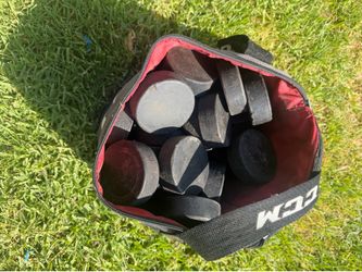 Hockey pucks