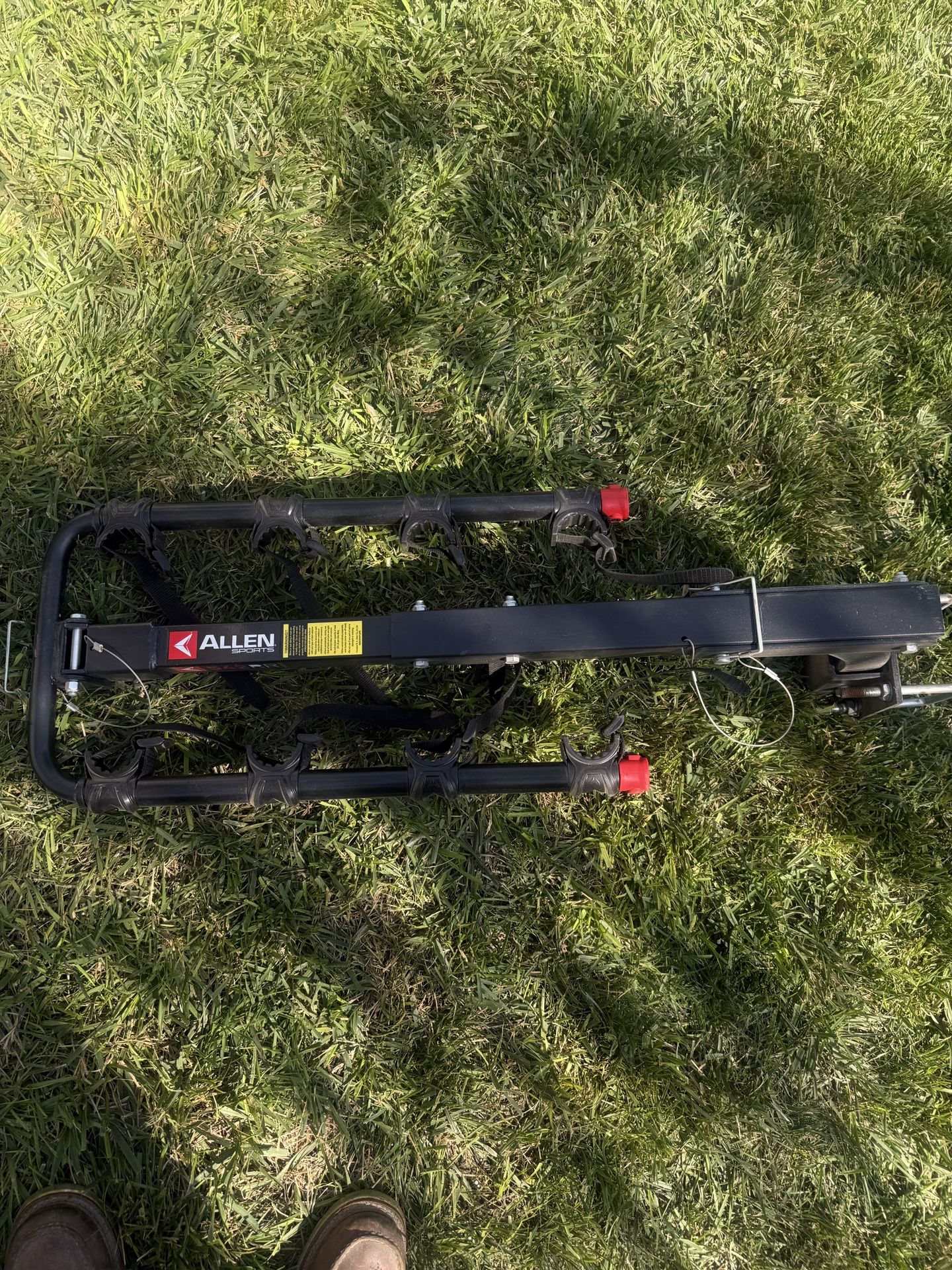Allen Sports Deluxe Locking Quick Release 4-Bike Carrier for 2 Inch Hitch, Model 542QR, 