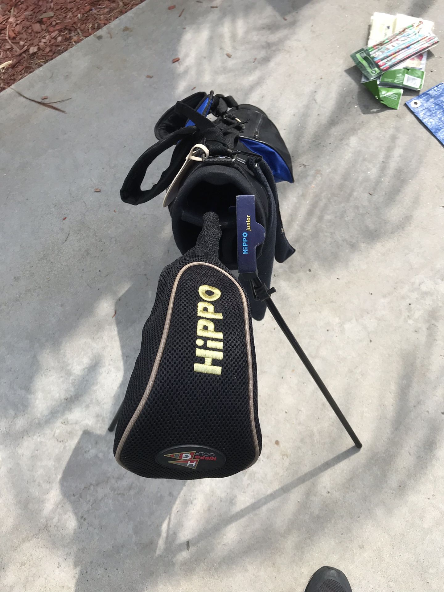 Kids Golf Clubs, Hippo Brand, for 6 to 8 Years Old