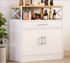 White kitchen Sideboard