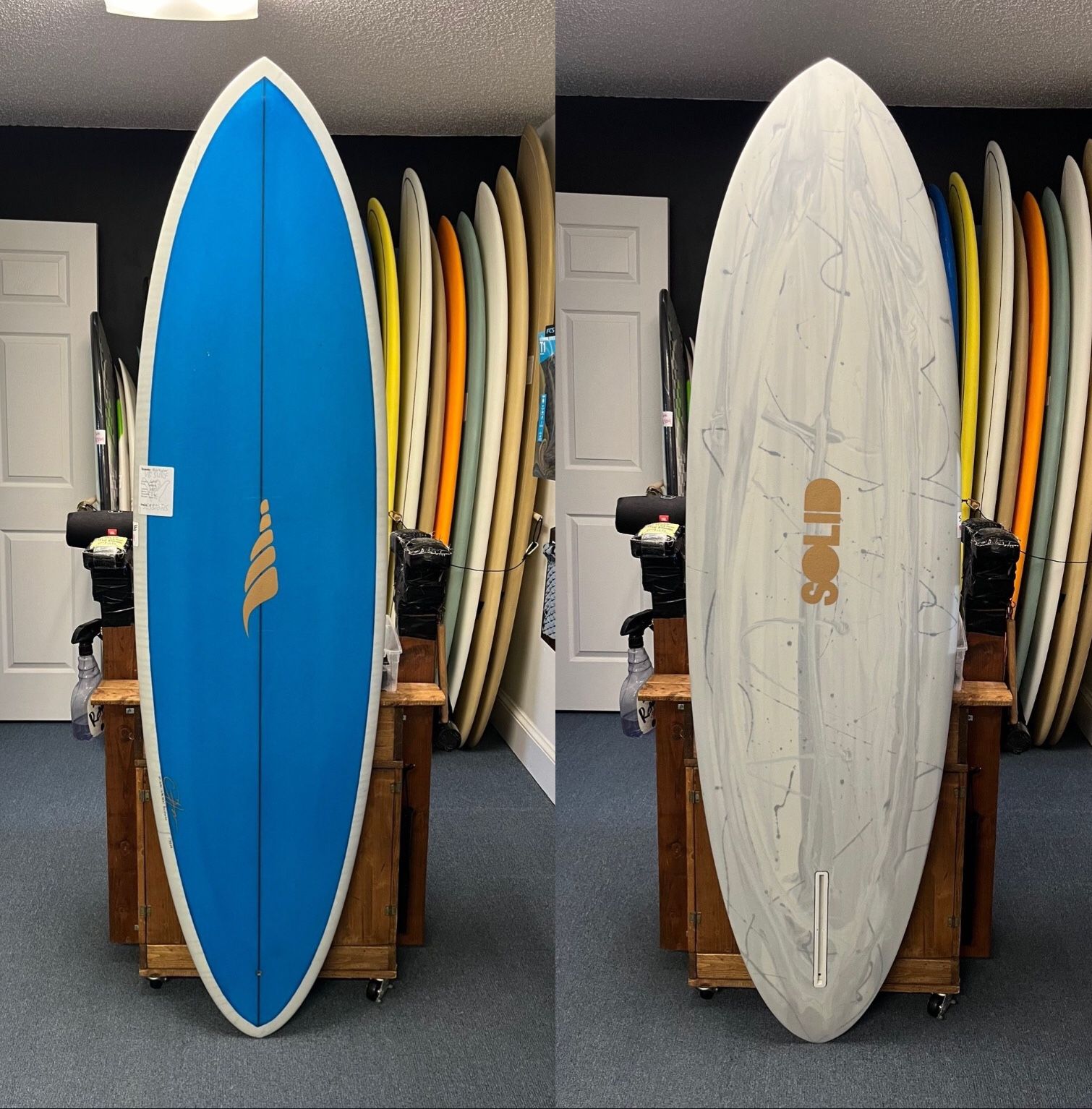 Solid Surf- The Bachelor 6’8”