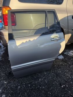 Rear Driver Side Complete Door 2007 Toyota Highlander