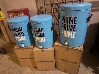 Gallon Cooler Water Drink Dispenser Blue Rare