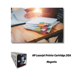 HP Laserjet Printer Cartridge 215A: Magenta