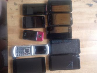 Old cell phones