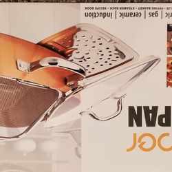 Copper Square 9.5" Casserole Pan 5 Pc Set