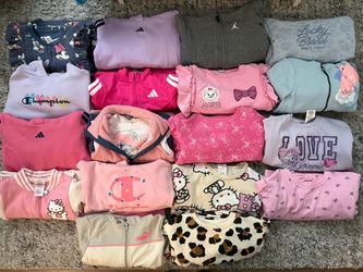 Girls Sweatshirt & Jacket Bundle size 6