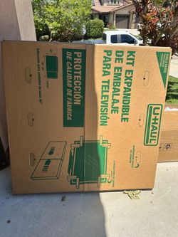 Free Tv moving box
