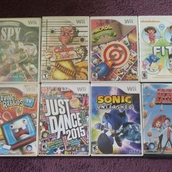 Wii Games (READ DESCRIPTION)
