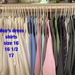 Men's  dress  shirts  -  $3  each