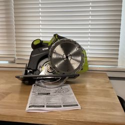 P505 RYOBI Circular Saw 5 1/4” Tool Only 