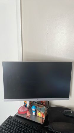HP Monitor with Silver Bezel