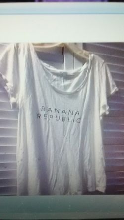 White top by Banana Republic size large