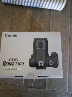 Canon EOS Rebel T100 DSLR Camera Kit