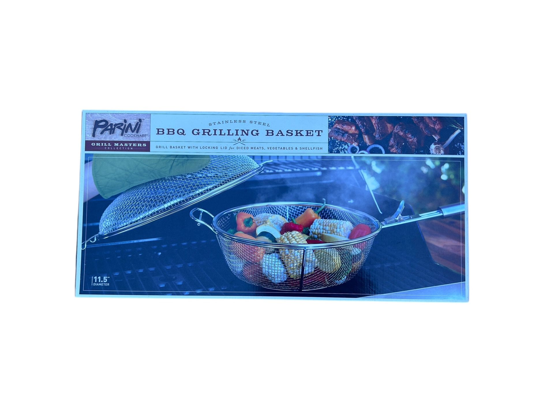 PARINI Cookware BBQ Grilling Basket