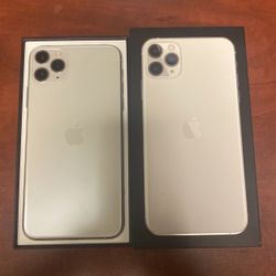 iPhone 11 Pro Max Silver Factory Unlocked No Face ID