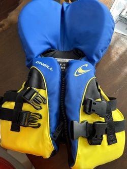 Boating vest for infant