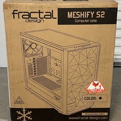 Fractal Design Meshify S2 Tinted Edition Case (Black)