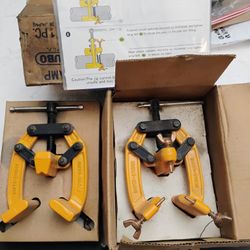 Welders tool pipe holder are new will hold 1-2 inch diameter pipe 