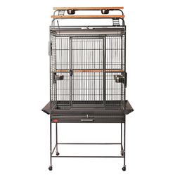 HQ Cages 32" x 23" wrought iron parrot cage heavy duty