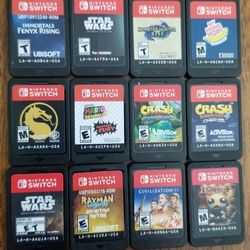 Nintendo Switch Games Prices Vary