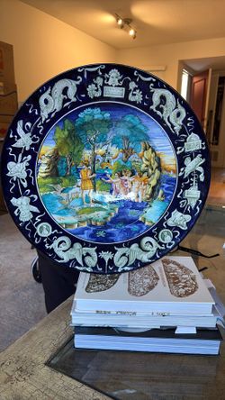 Italian Maiolica Plate