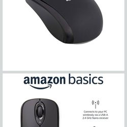 30 Pack Amazon Basics Wireless Mouse Brand New