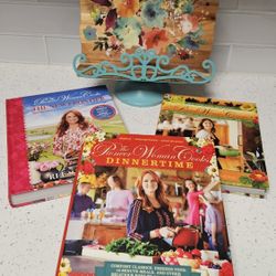 Pioneer Woman Cookbooks and Stand