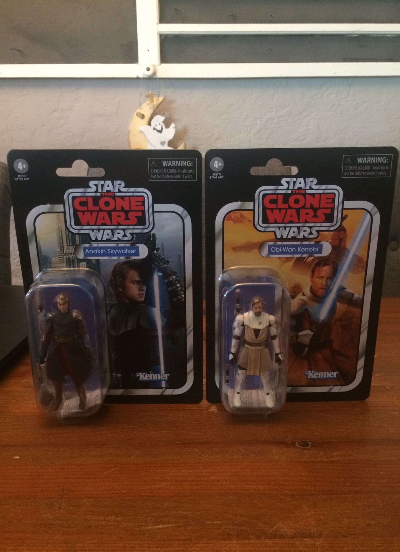 Star Wars The Vintage Collection The Clone Wars Anakin Skywalker and Obi-Wan Kenobi action figures new bundle lot