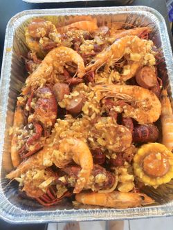 Cajun seafood 🦞