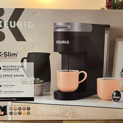 Brand New Keurig Coffee Machine/ Unopened Keurig K-Slim Pod Coffee Machine 