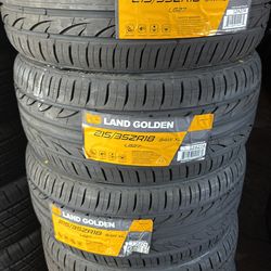 215/35/18 land golden tires