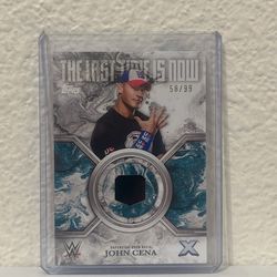 John Cena Superstar Used-Relic 58/99!! (USED IN HIS FAREWELL TOUR!!)
