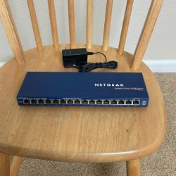 Netgear prosafe 16 port 10/100 switch Model Fs116