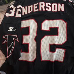 Vtg Atlanta Falcons Jamal Anderson Jersey 