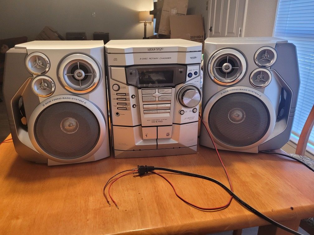 Sharp Stereo SYSTEM