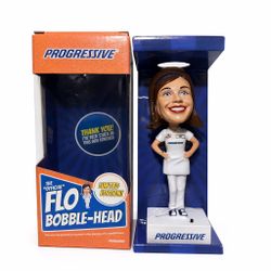 Progressive Flo Talking Bobblehead w/ Box Working