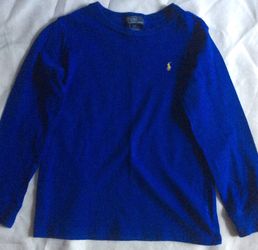 Ralph Lauren polo long sleeve shirt-sz.7 boys