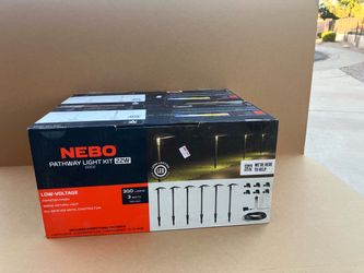 NEBO 22W Low-Voltage LED Pathway Light Kit