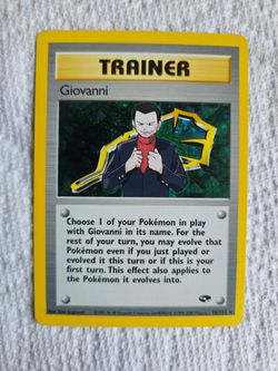 Giovanni Holo Gym Challenge NM