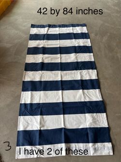42"W × 84"L Window Curtain Panel (2)