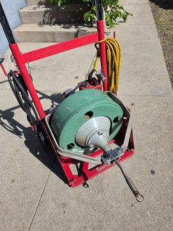 Spartan 100 drain cleaning machine