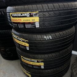 Set Of NEW 215/65R16 Tires