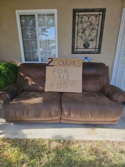 1 couch and 1 recliner