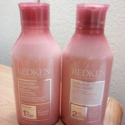 Redken Volume Injection Shampoo And Conditioner 