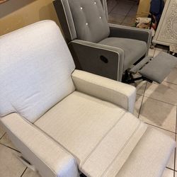 Swivels Sofa Chairs  BOTH $295 (gray & Beige)